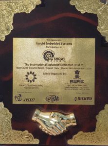 Aarohi Embedded Systems pvt ltd received Best Compliments From Om Engineering College Junagadh